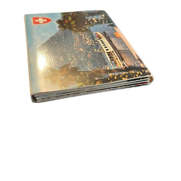 Vintage Lugano Zurich Mini Postcard Book - Picture 4 of 9